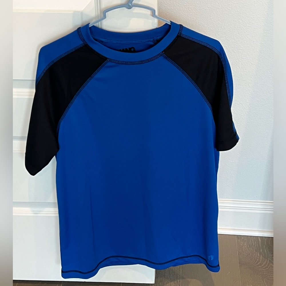 Hang Ten Blue with Black Design Shirt